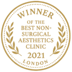 WINNER OF THE BEST NON-SURGICAL AESTHETICS CLINIC 2021 – LONDON